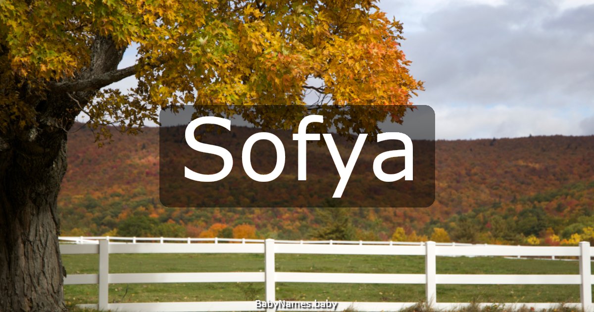 Sofya