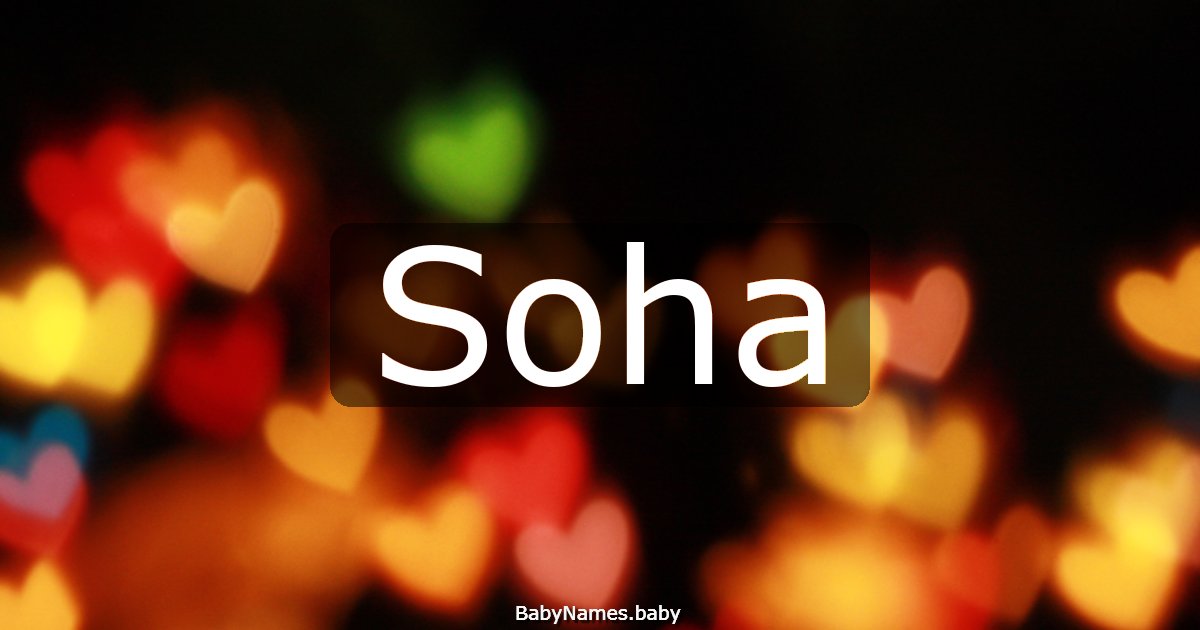 Soha
