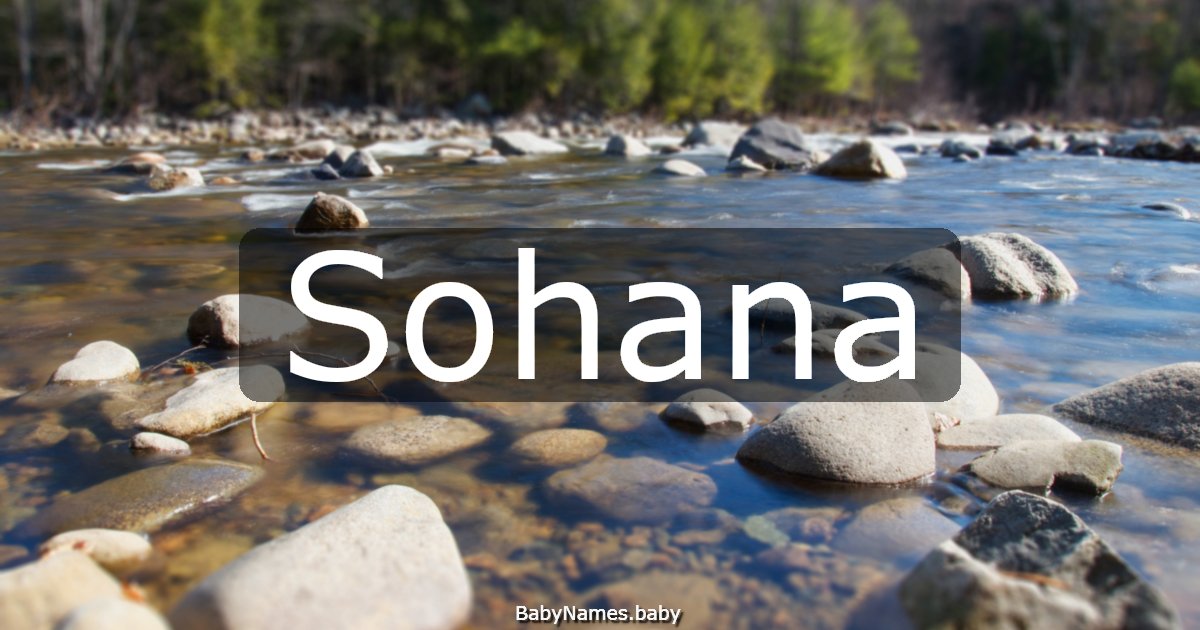 Sohana