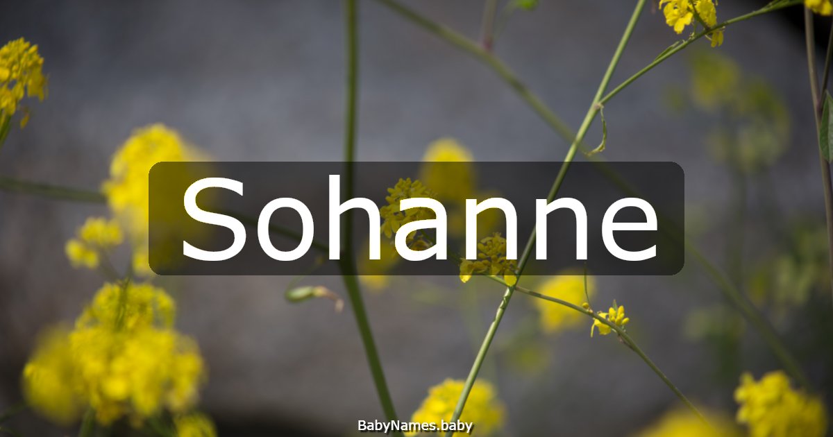 Sohanne