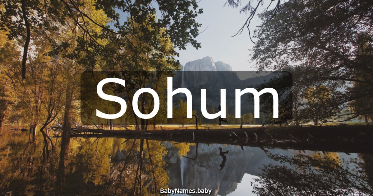 Sohum