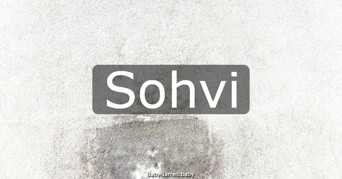 Sohvi
