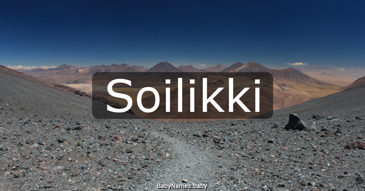 Soilikki