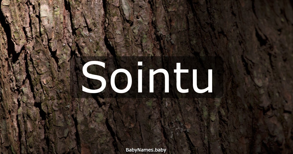 Sointu