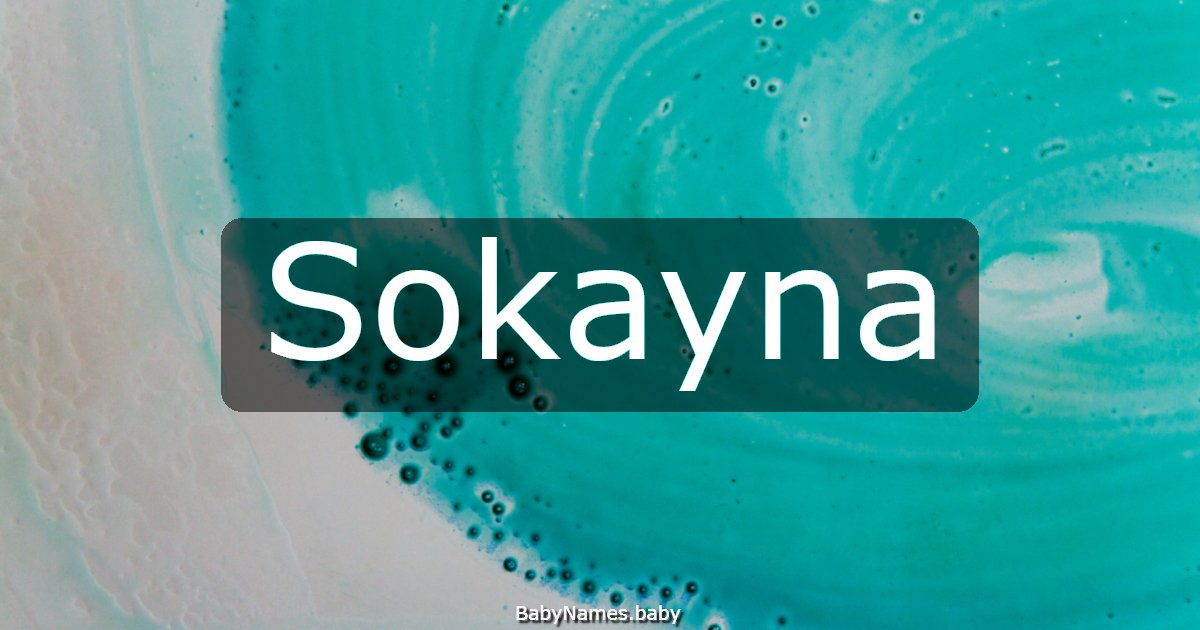Sokayna