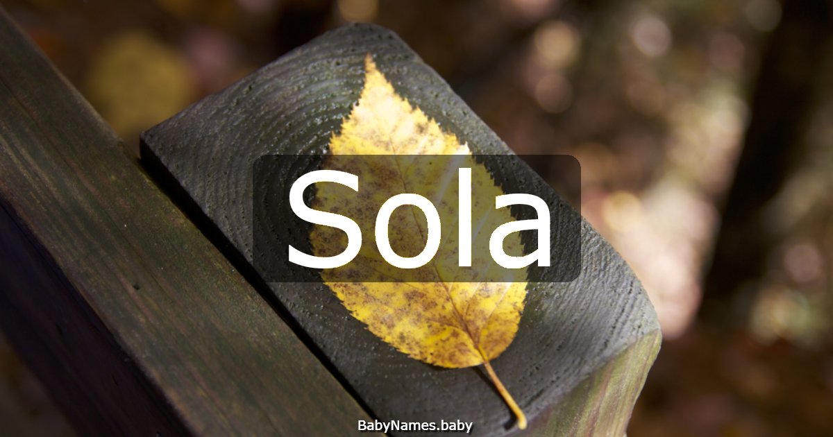 Sola