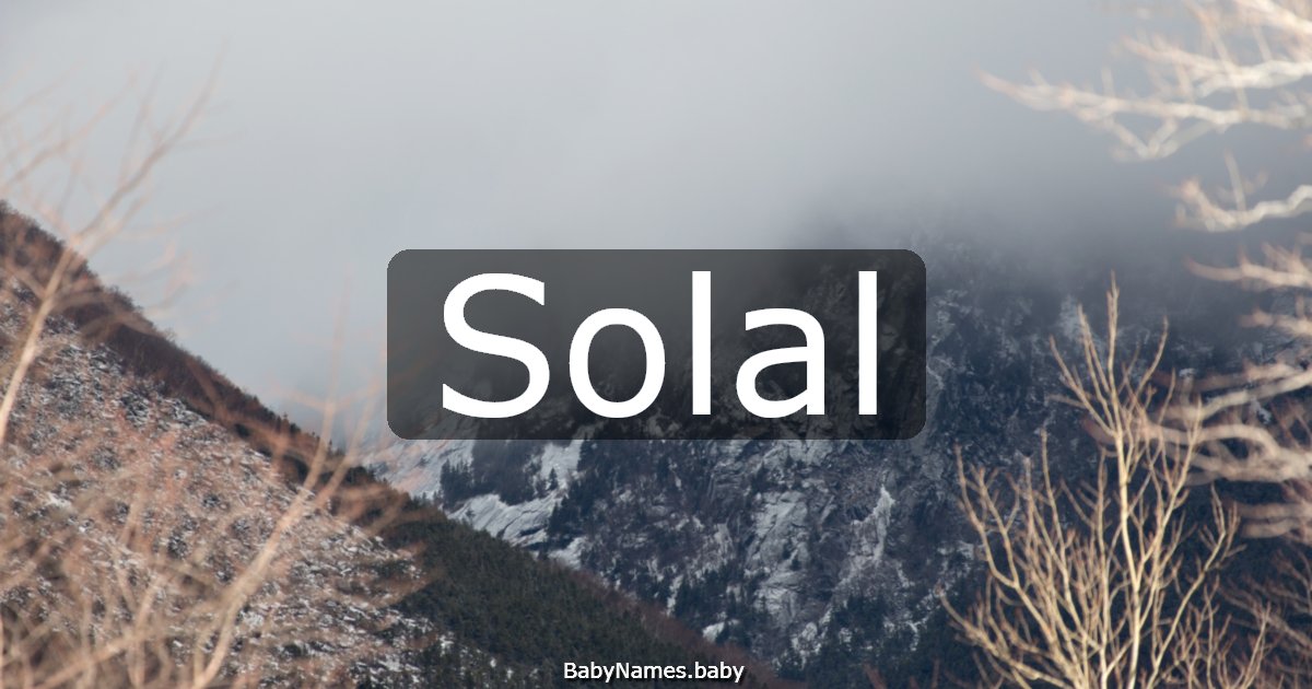 Solal