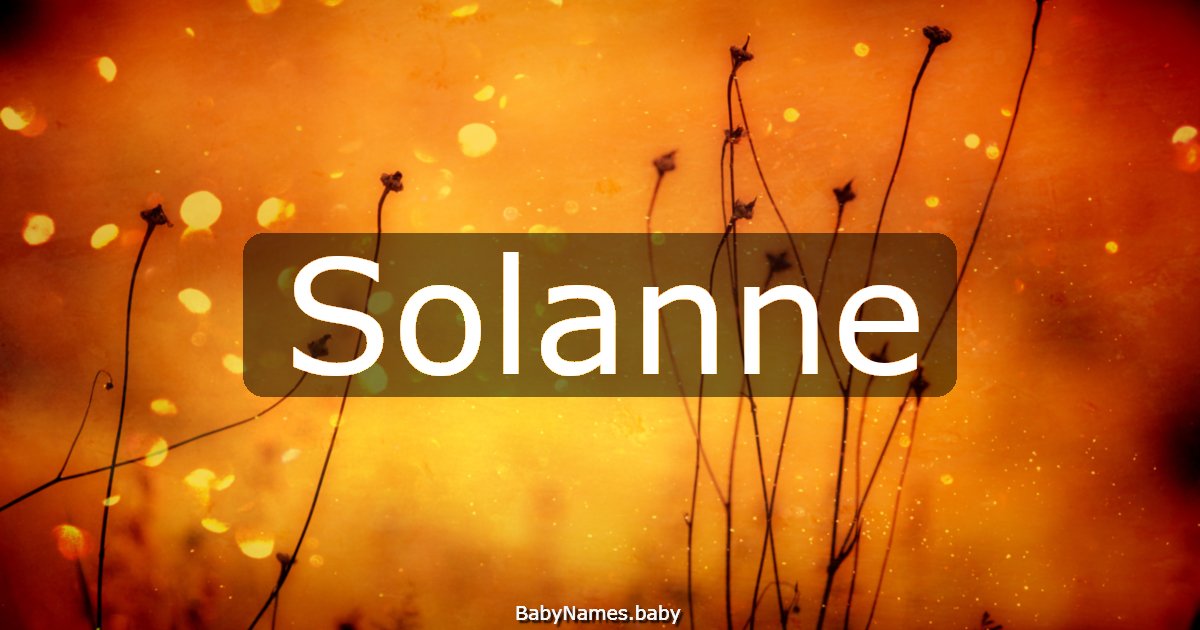 Solanne