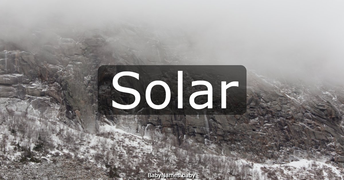 Solar