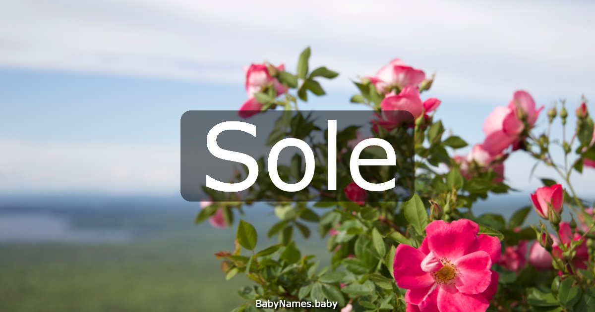 Sole