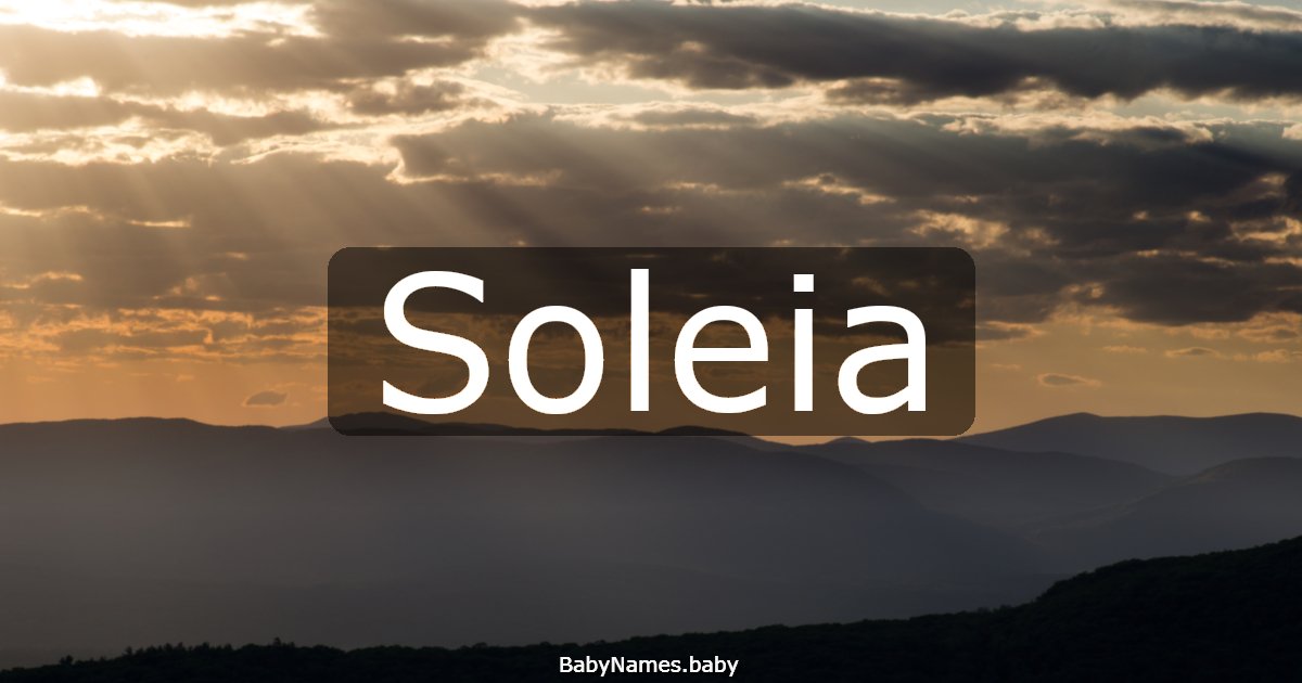 Soleia
