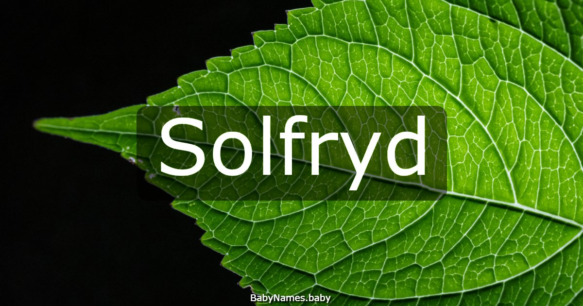 Solfryd