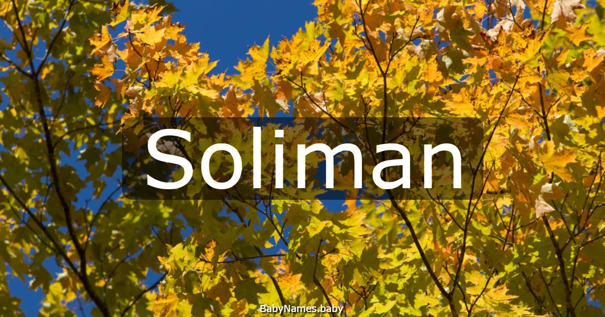 Soliman