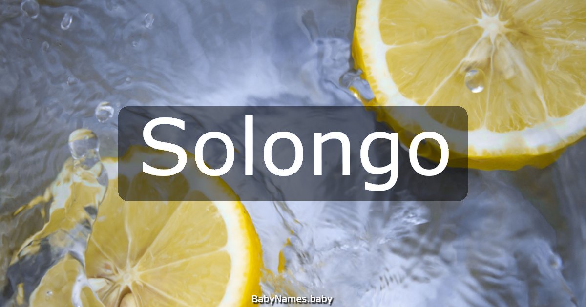 Solongo