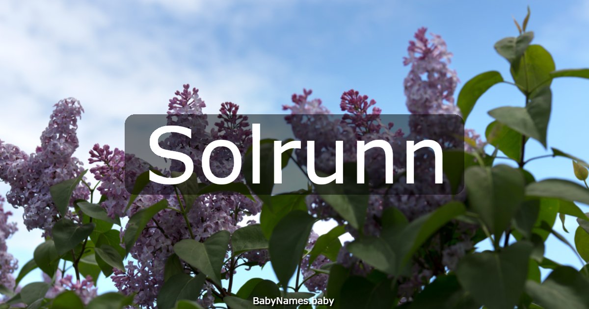 Solrunn