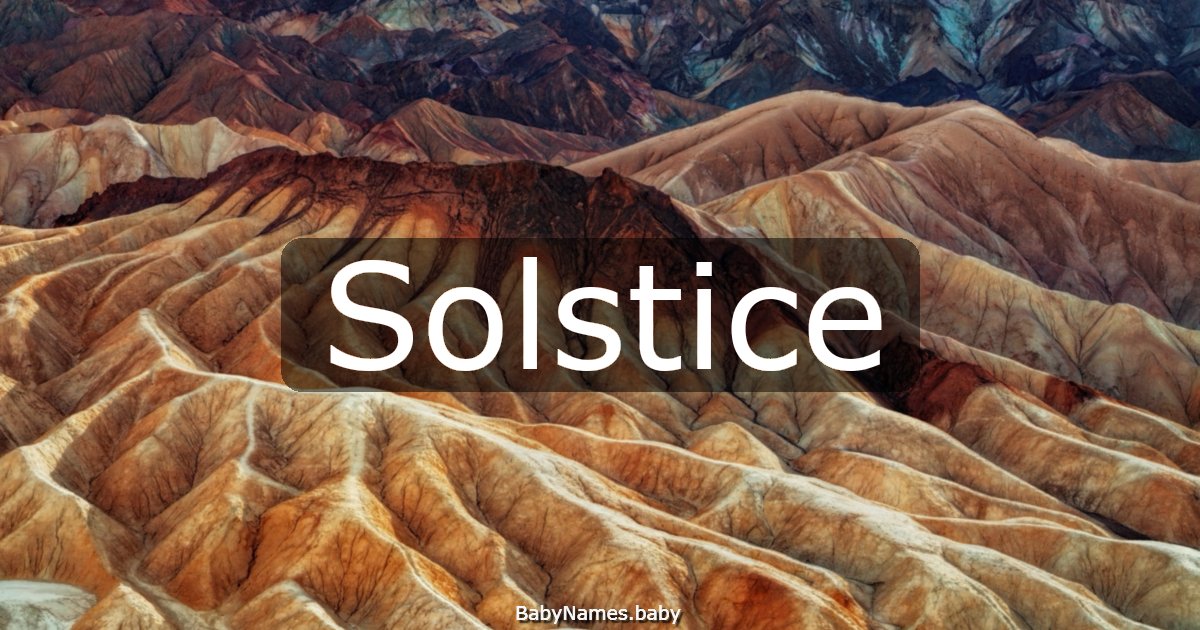 Solstice