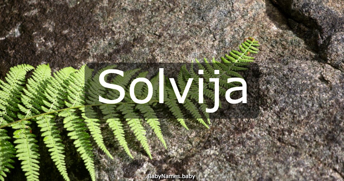 Solvija