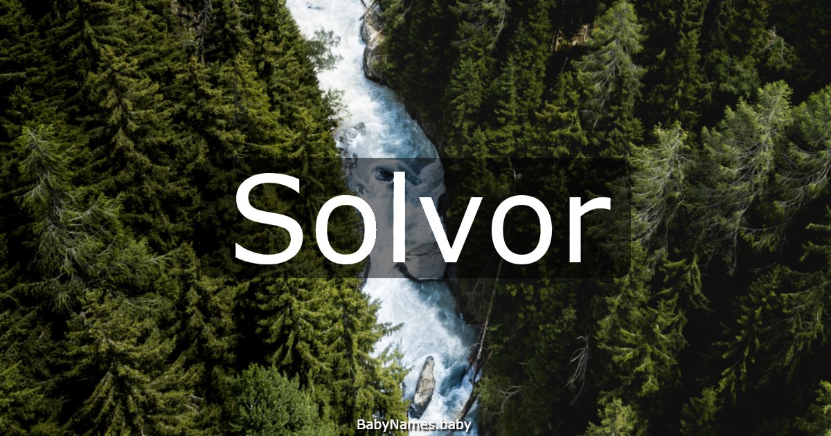 Solvor