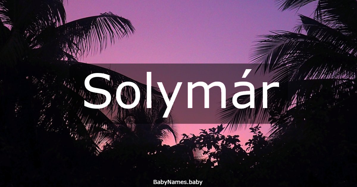 Solymár