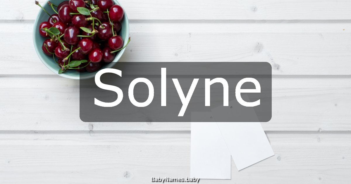 Solyne