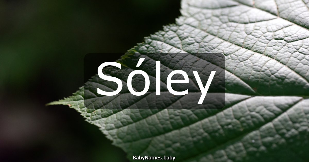 Sóley