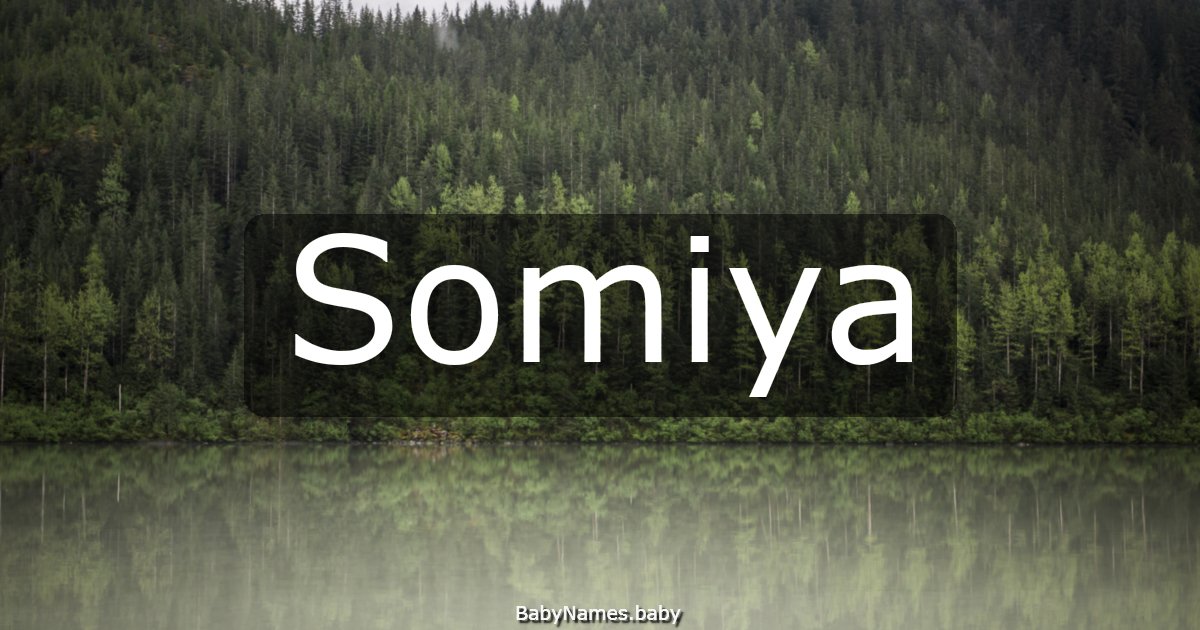 Somiya