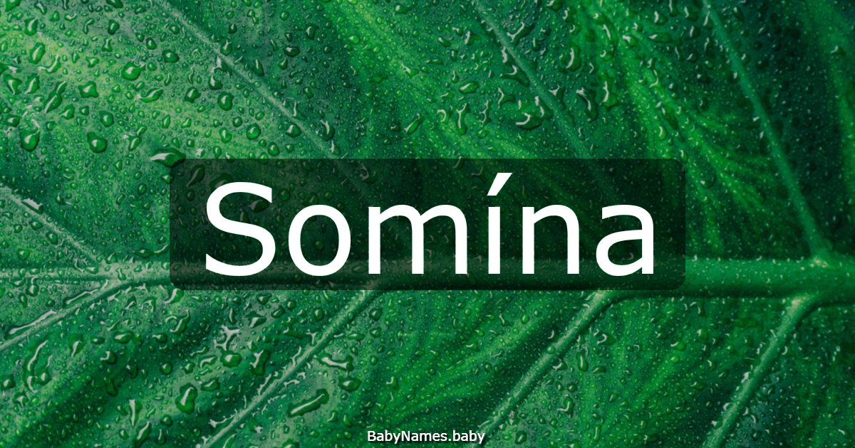 Somína