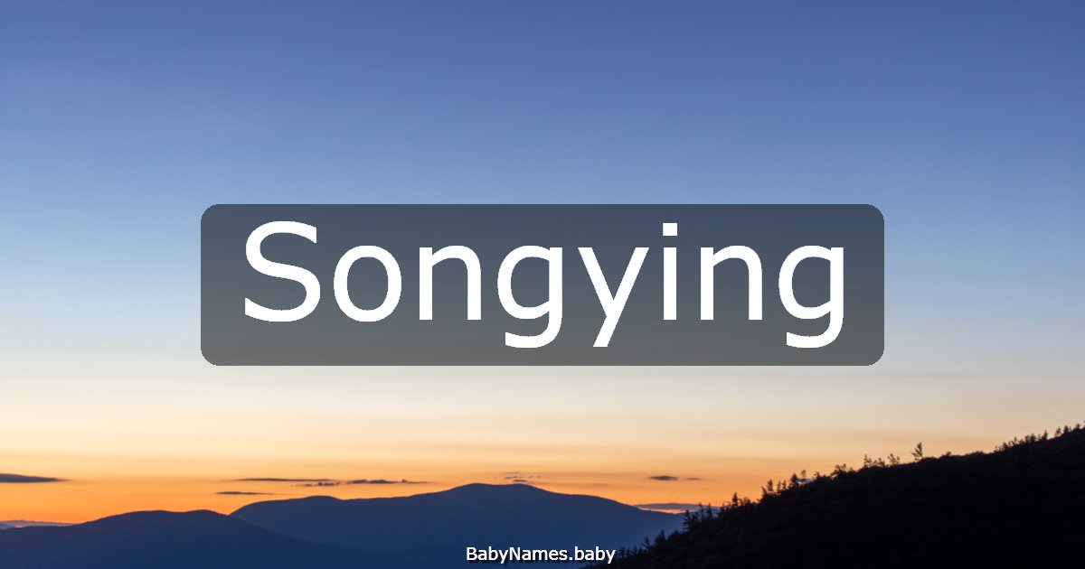 Songying