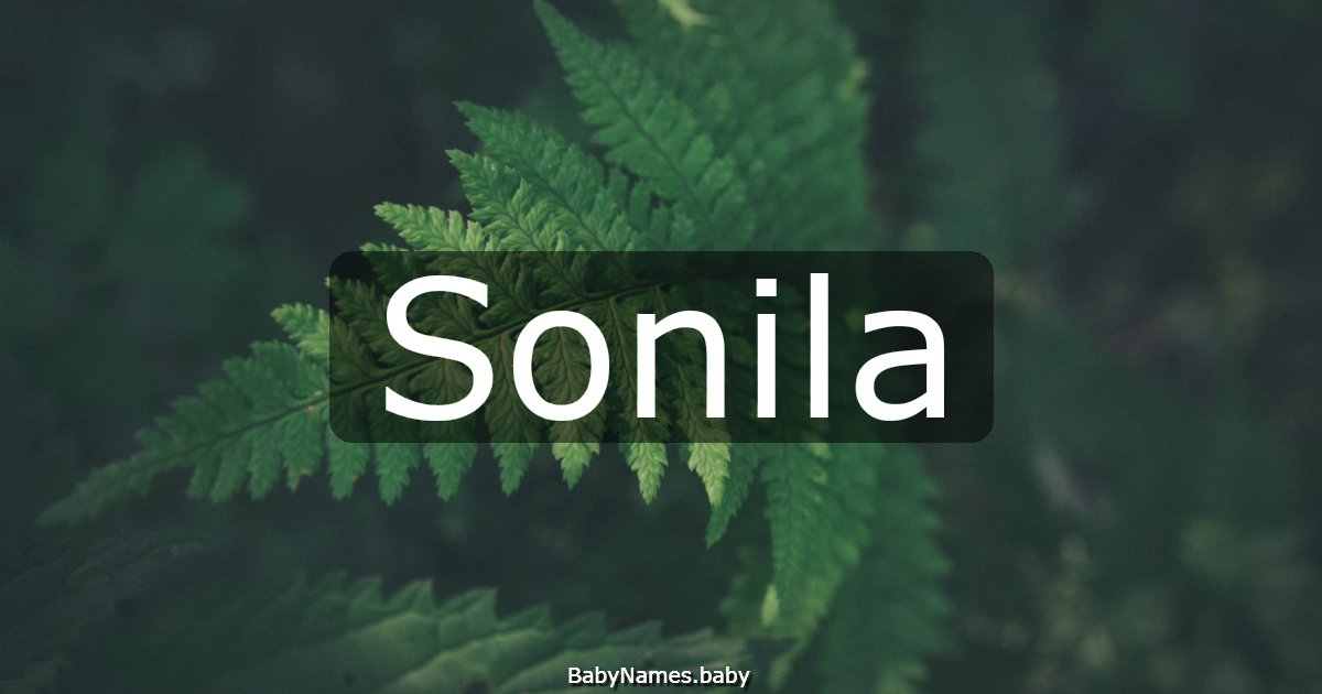 Sonila
