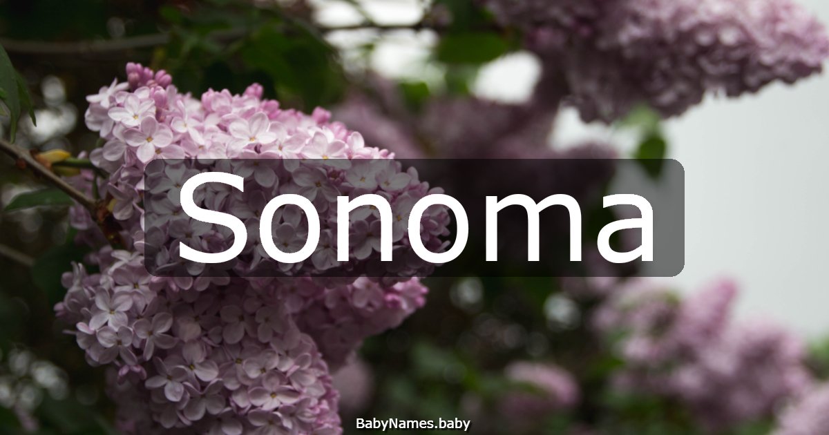 Sonoma