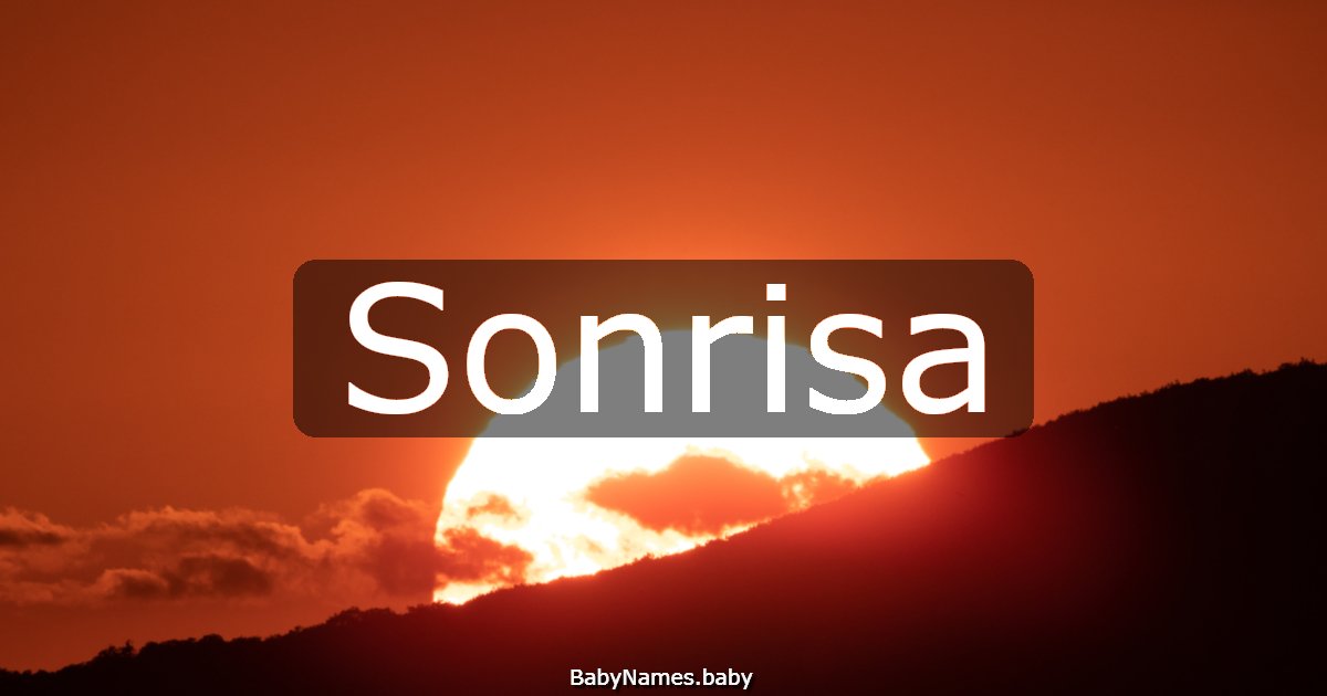 Sonrisa