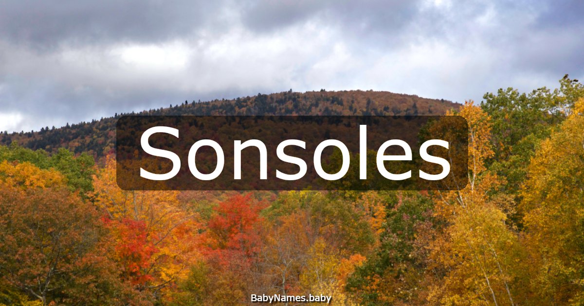 Sonsoles