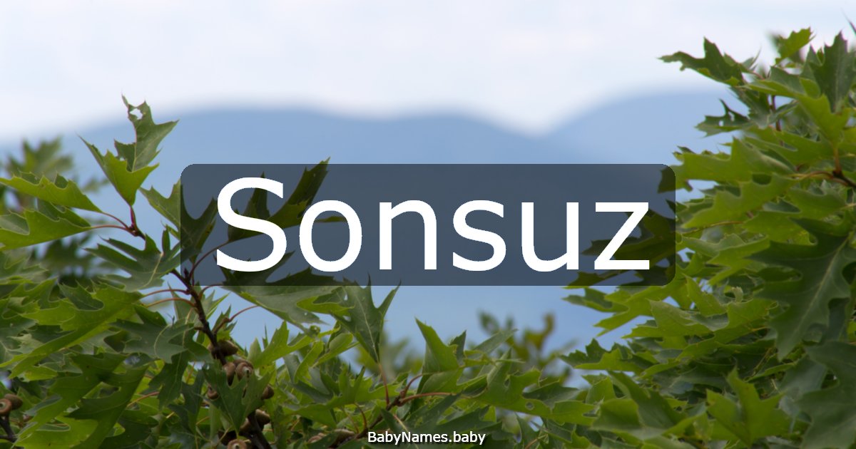 Sonsuz