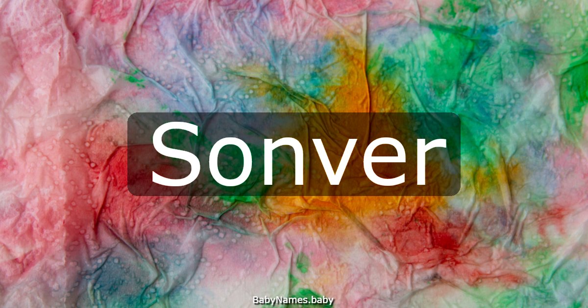 Sonver