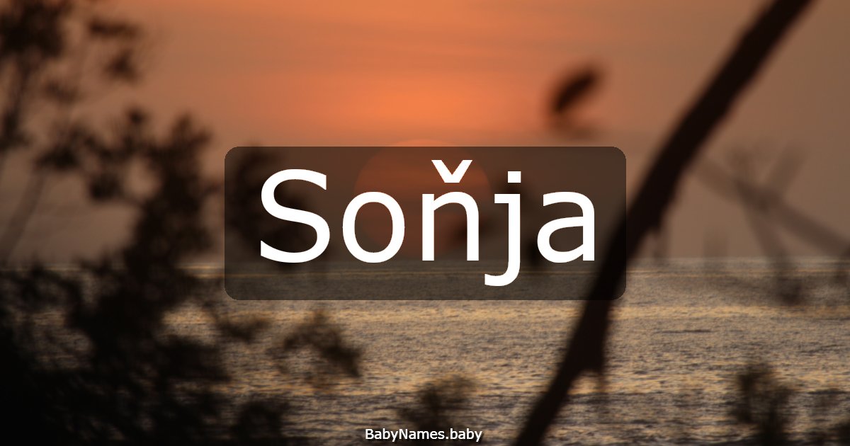 Soňja