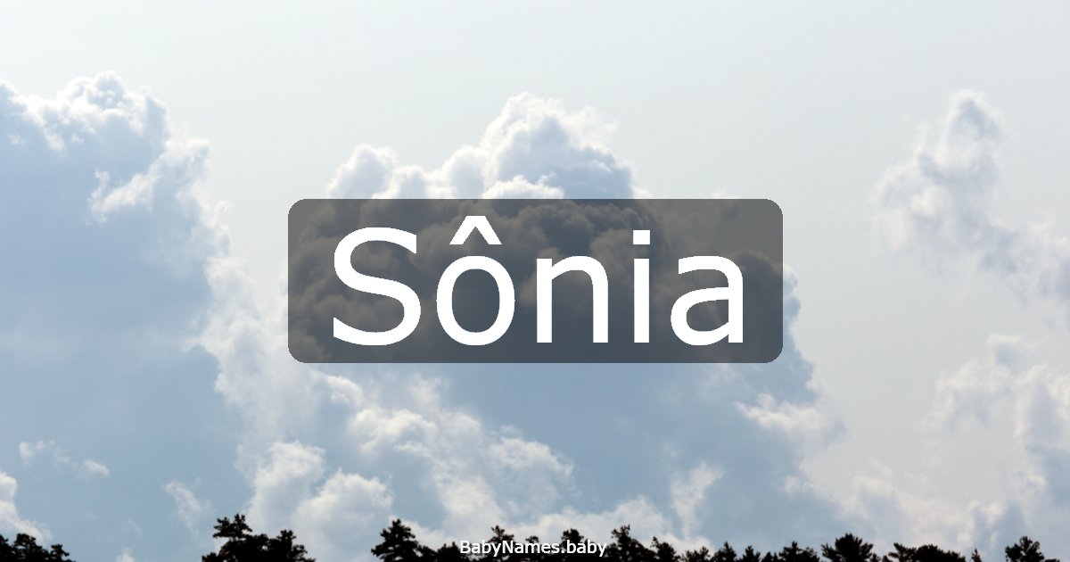 Sônia