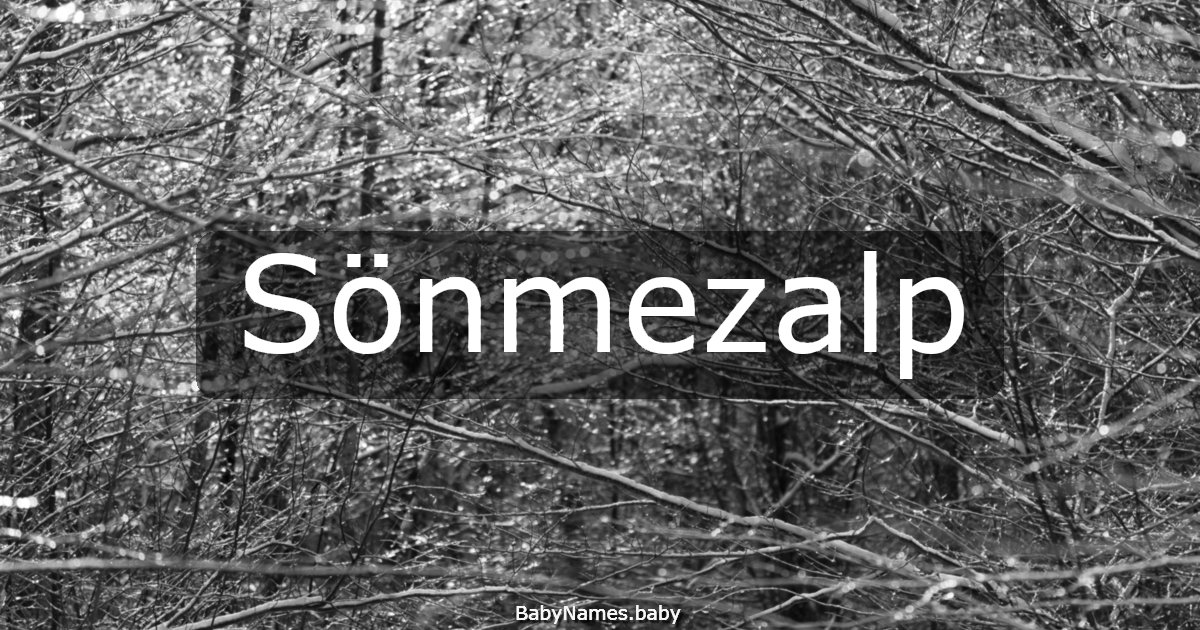 Sönmezalp