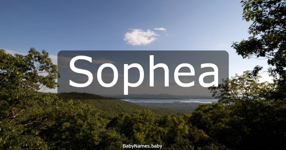 Sophea