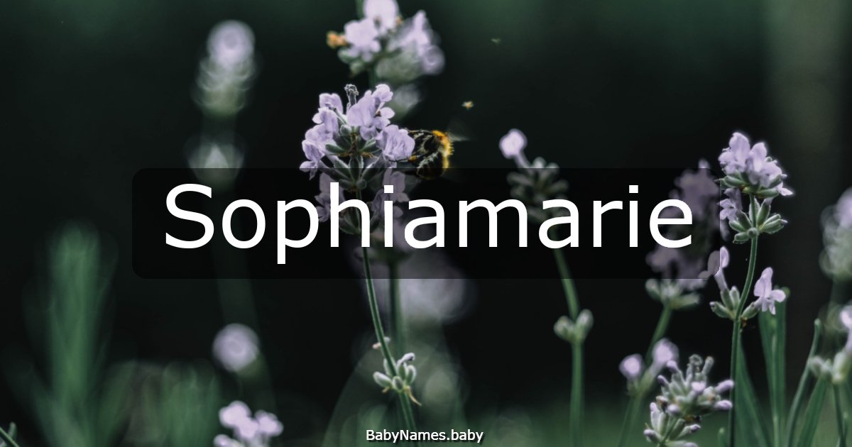 Sophiamarie