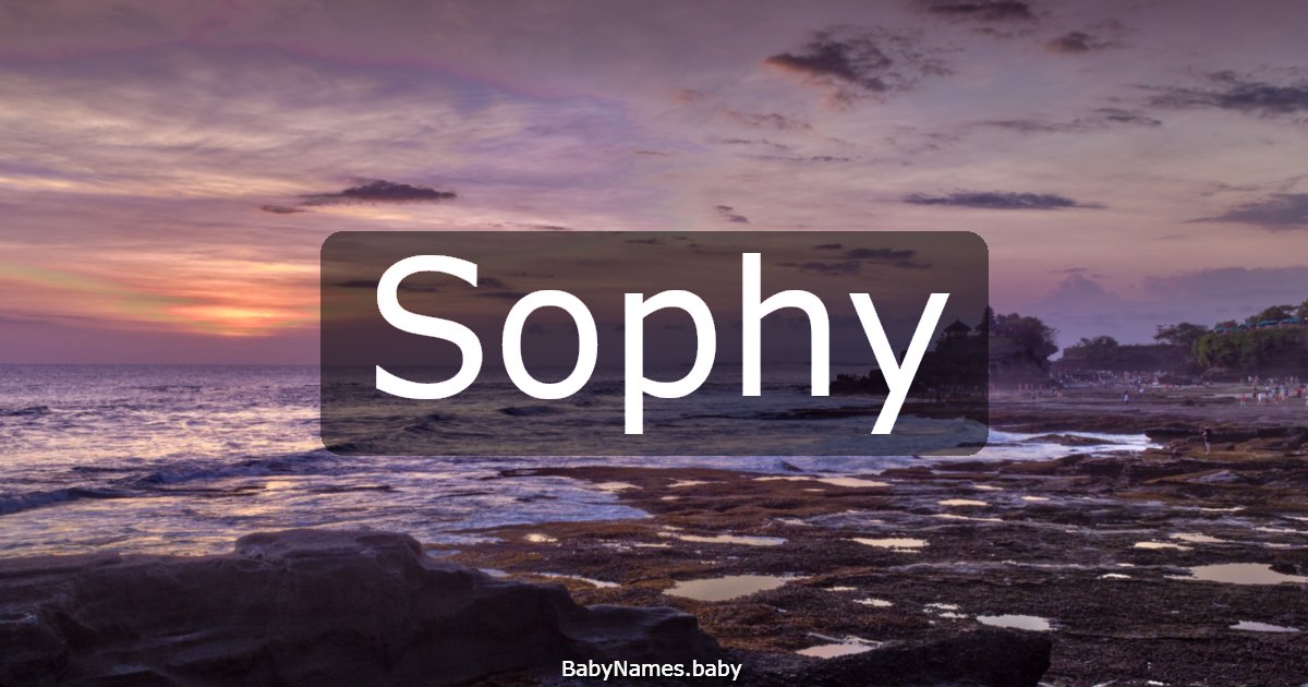 Sophy