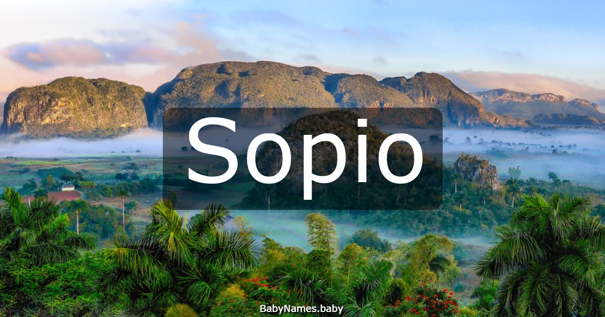 Sopio