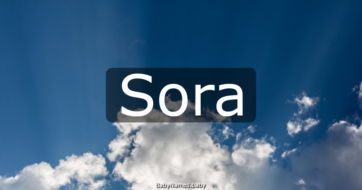 Sora