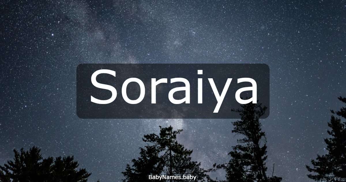 Soraiya