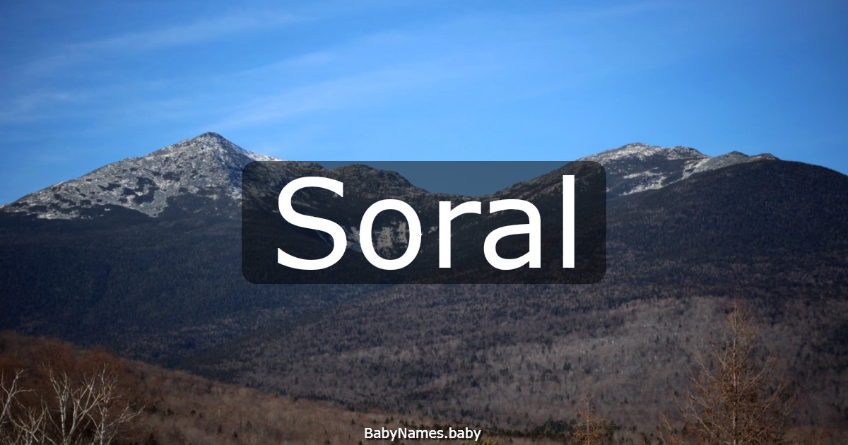 Soral