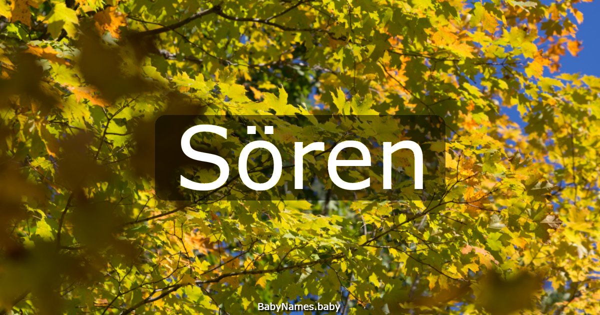 Sören