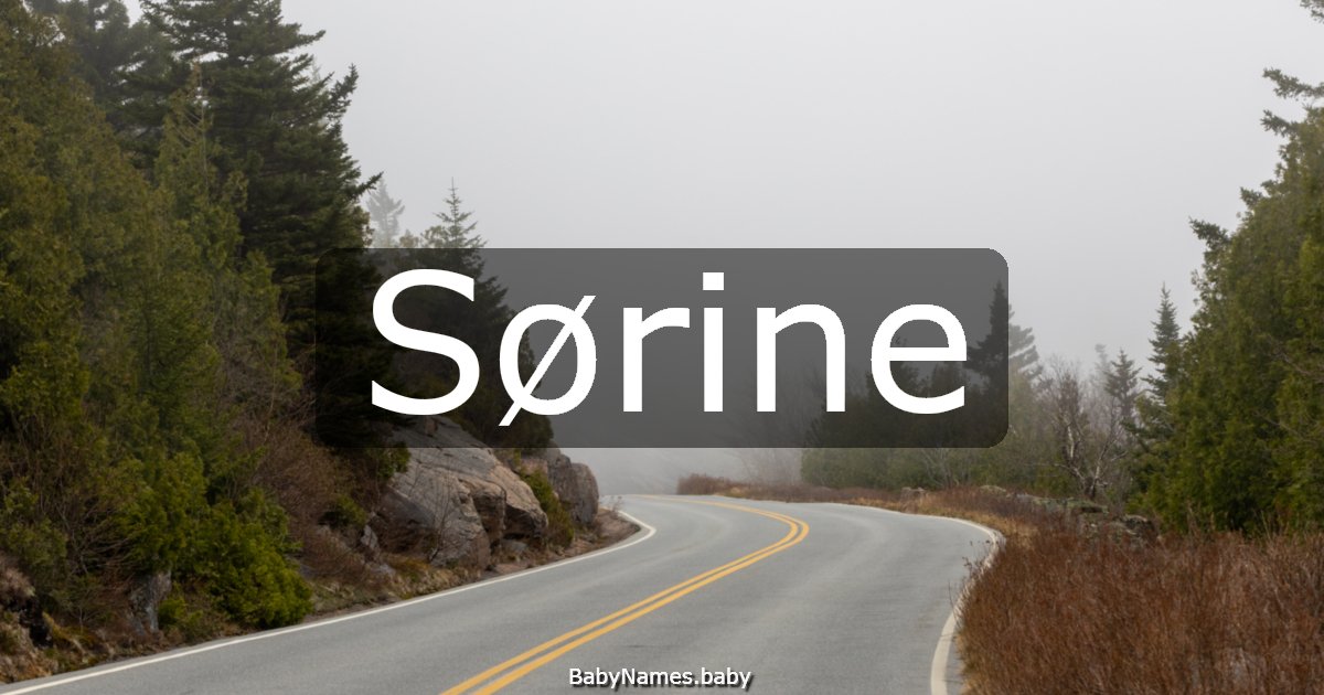 Sørine