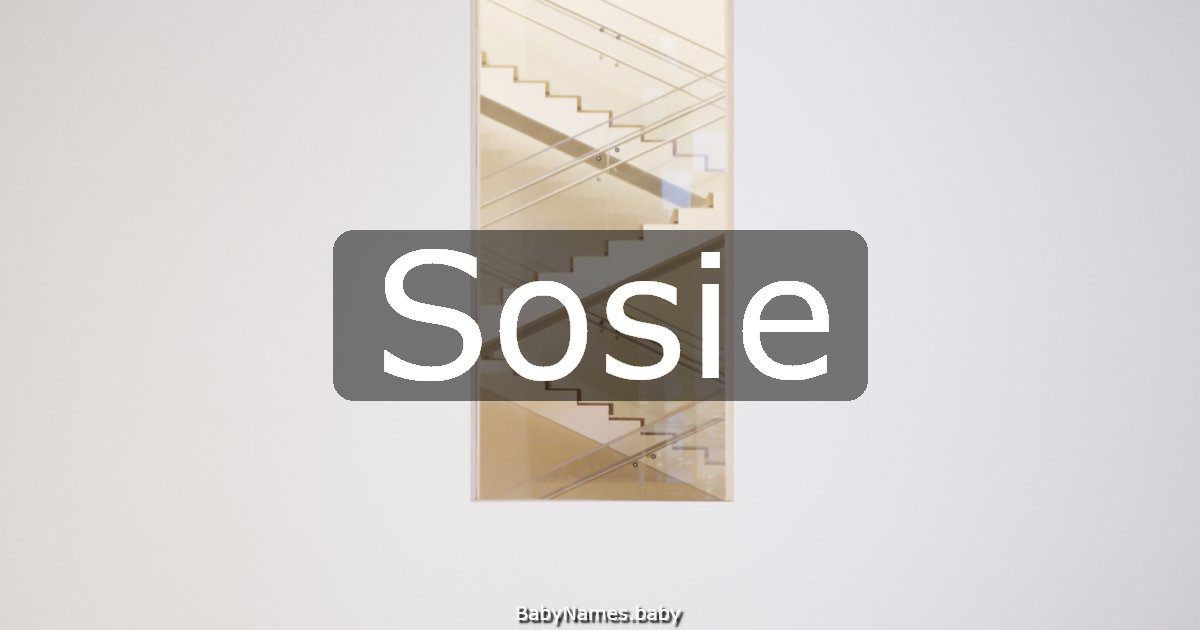 Sosie