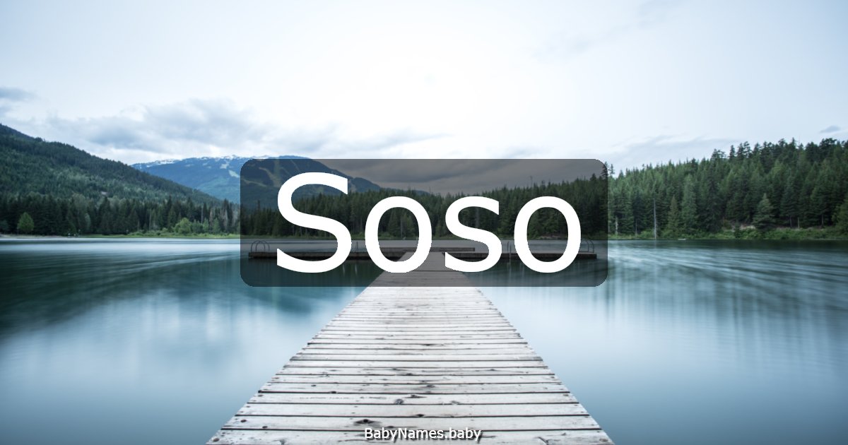 Soso