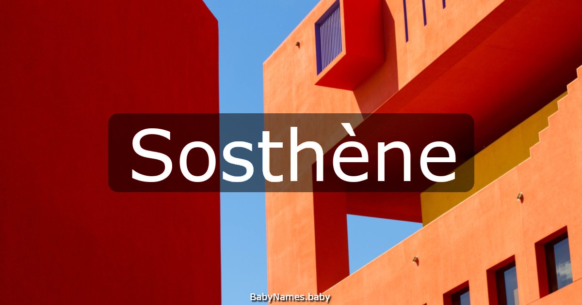 Sosthène