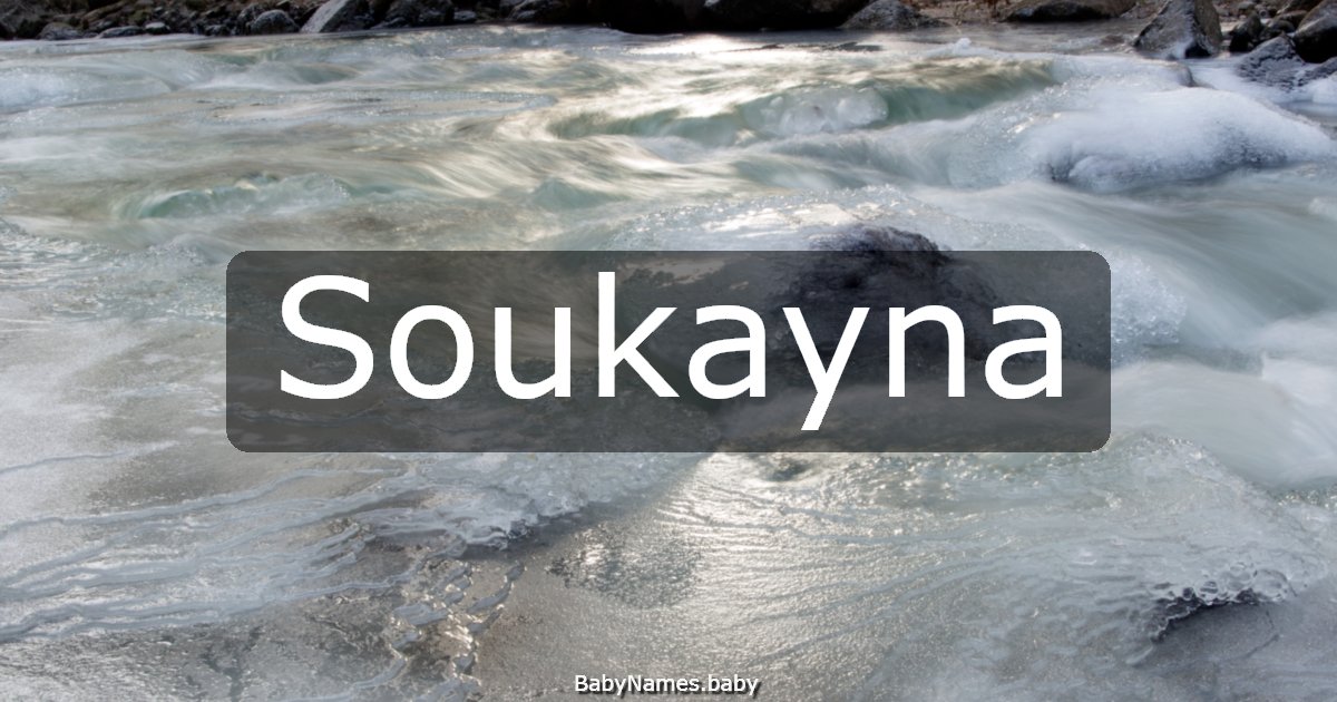Soukayna